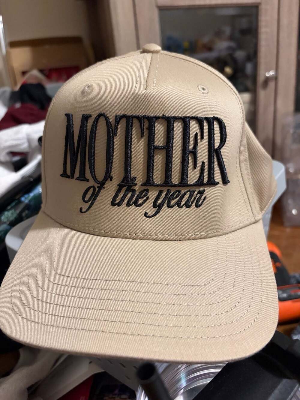 Anthropology Slyfox Threads Mother of the Year Baseball Cap